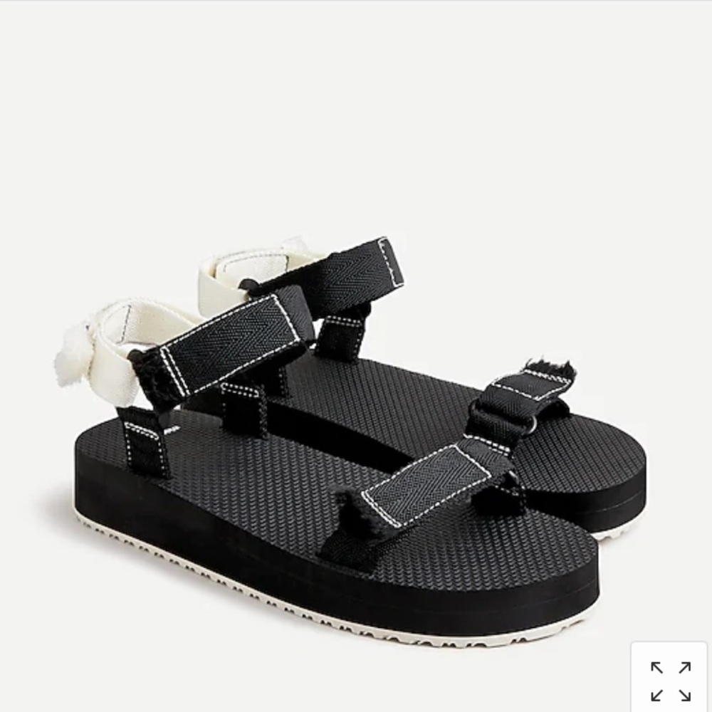 J Crew Sporty strap sandals in nylon AW057